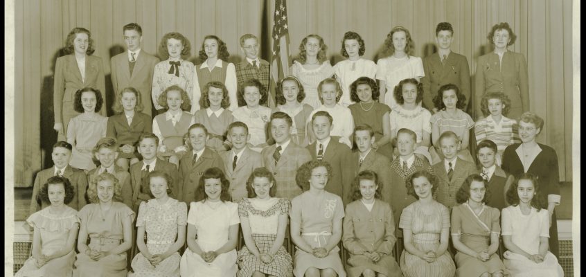 Lincoln Park School #44, Class ’47, c.1947